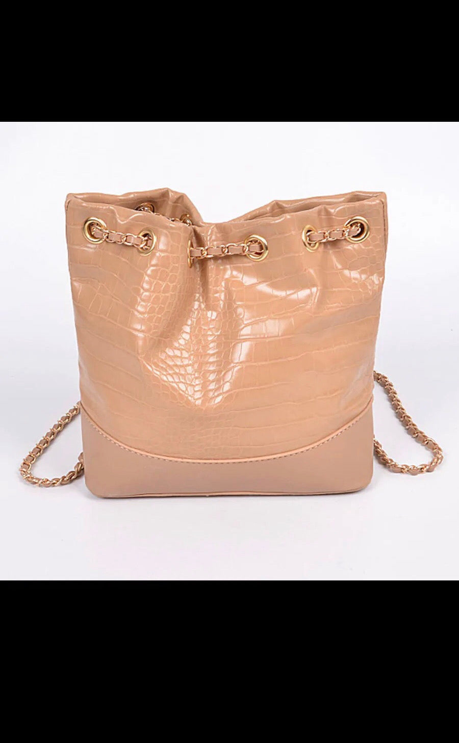 “Bucket List” Croc Bag